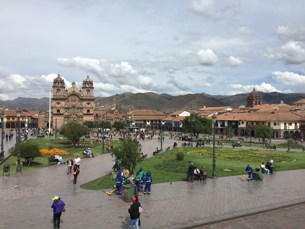 Views of the Plaza De Armas